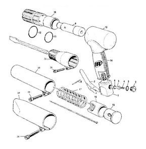 Diagram Diagram and Parts List for IR170PG  Ingersoll Rand Scaler